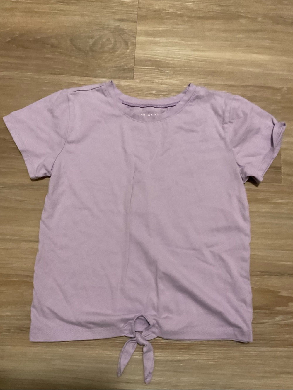 The Children’s place Girls' Lavender Tie-Front Tee